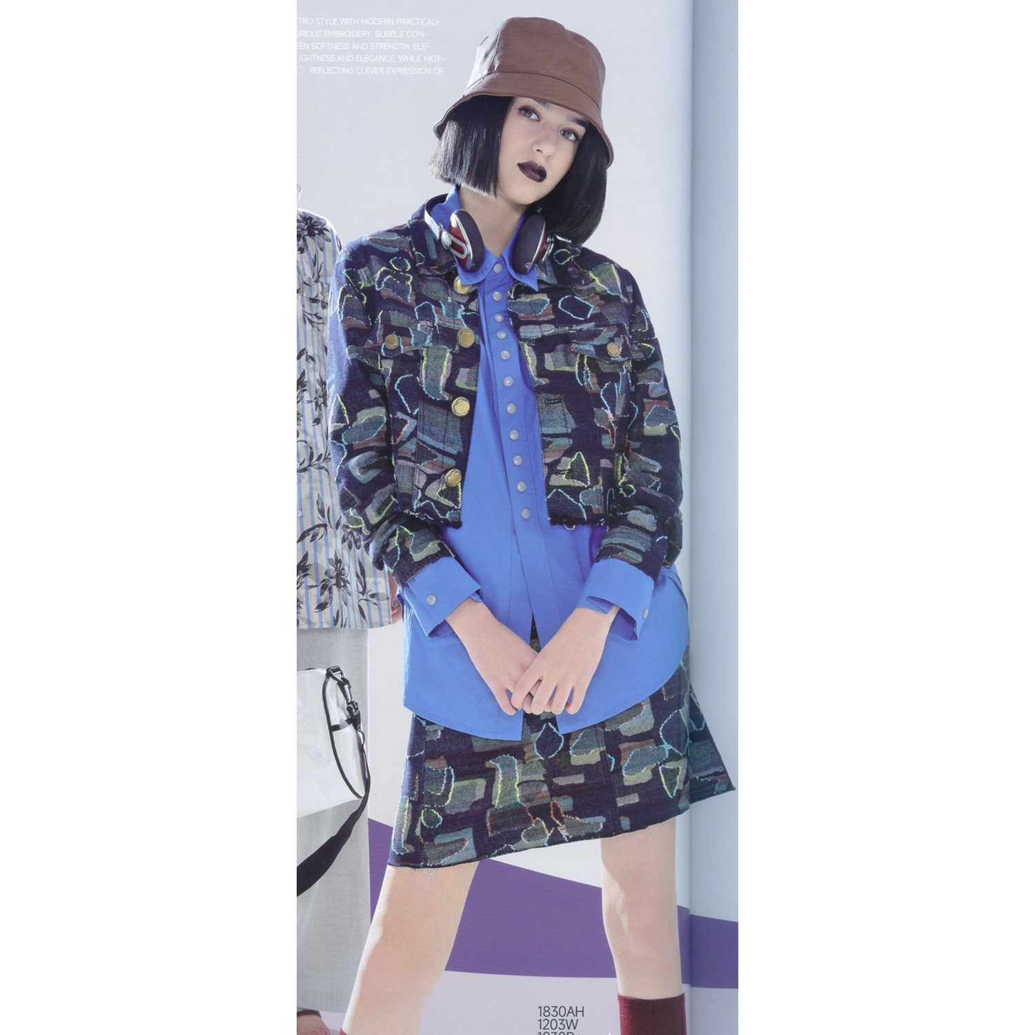 台湾品牌女装 2025秋冬新款妮蒂 1830AH 1830BJ 1203W