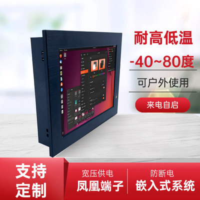 embedded嵌入式系统10寸工业电脑