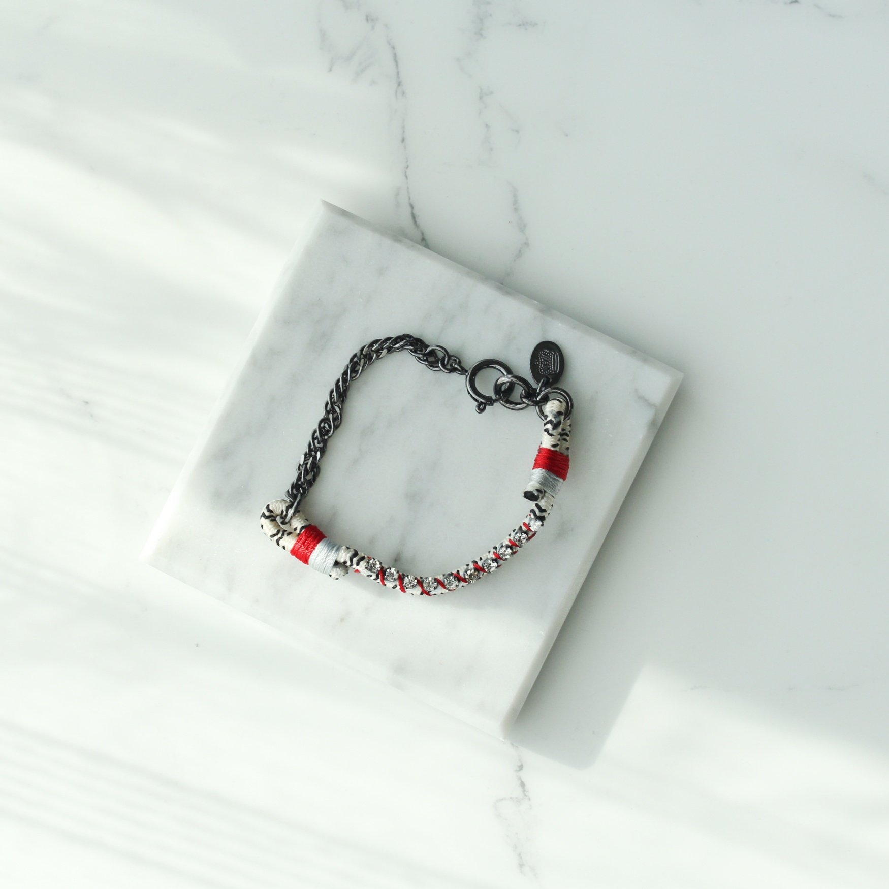 欧美复古外贸混合金属编绳材料个性小众男女通用手链,饰品/流行首饰/时尚饰品新,手链,淘宝优惠券,粉丝福利购,淘宝优惠卷