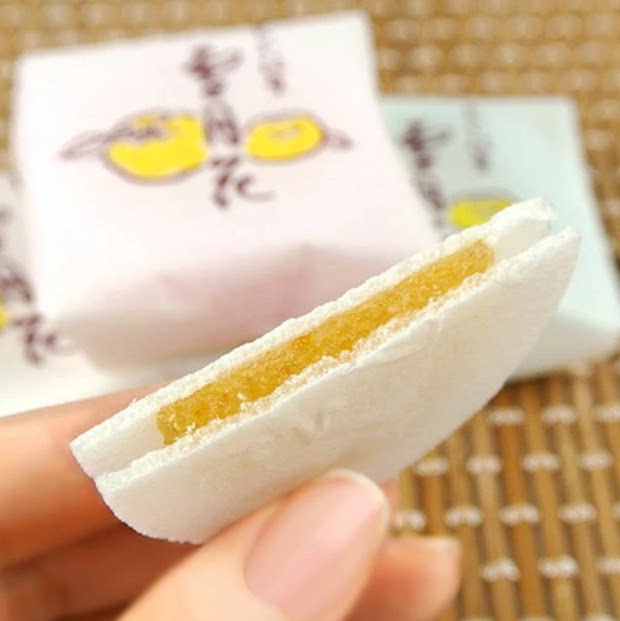 日本代购橘柚庵老铺柚子雪月花薄脆饼干柚子酱