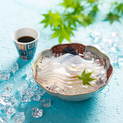 日本代购森八宝达葛青梅红菓子葛粉清凉果冻和果子