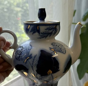 俄皇青花小茶壶 福利款