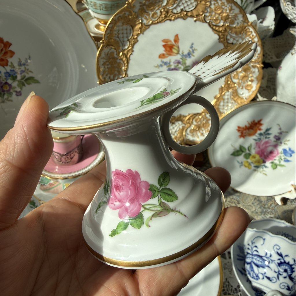 特价不退不换Meissen粉玫瑰小翅膀烛台,饰品/流行首饰/时尚饰品新,银饰项链,淘宝优惠券,粉丝福利购,淘宝优惠卷