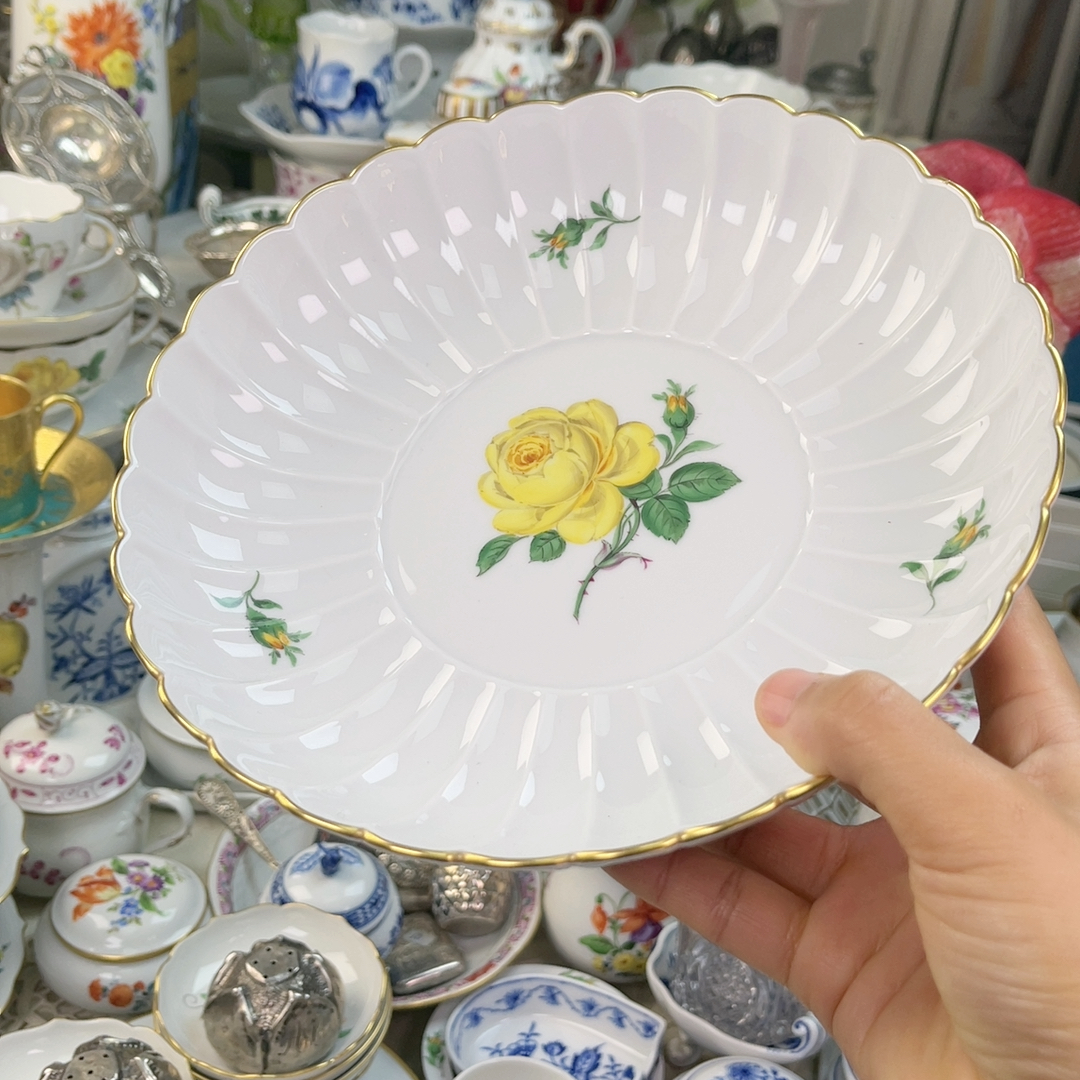 特价Meissen二等南瓜盘