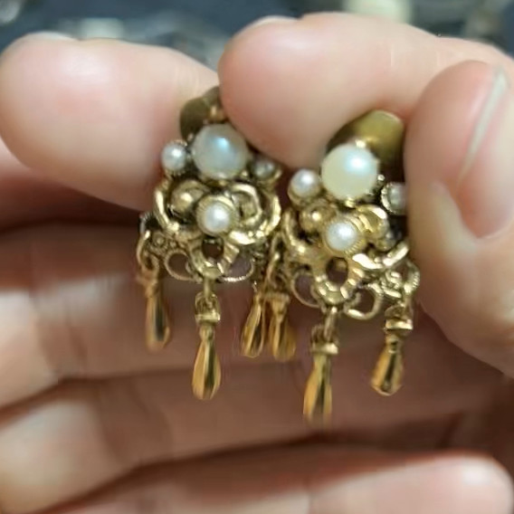 耳夹 500 老合金 中古首饰,饰品/流行首饰/时尚饰品新,银饰项链,淘宝优惠券,粉丝福利购,淘宝优惠卷