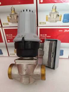 Danfoss丹佛斯温控阀RA 温控器 C地暖混水恒温调节阀FTC远传自力式