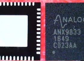 VGA转换器 ANX9833 ANALOGI QFN48 全新原厂原装现货 假一赔十