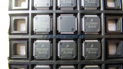 微控制器 MC9S08GB60ACFUE  FREESCALE QFP64 全新原厂原装现货