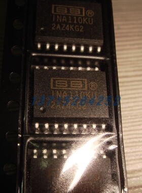 差分放大器 INA110KU	  TI	SOIC16 全新原厂原装现货  假一赔十