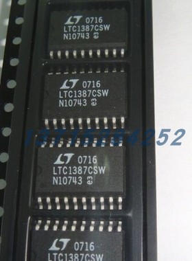 驱动器 LTC1387CSW#PBF LT  SOP-20 全新原厂原装现货 假一赔十