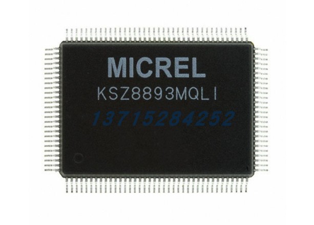 控制器  KSZ8893MQLI   MICROCHIP  QFP-128 全新原厂原装现货