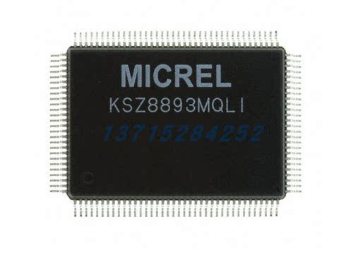 控制器  KSZ8893MQLI   MICROCHIP  QFP-128 全新原厂原装现货