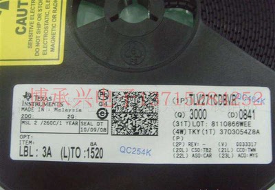 线性放大器 TLV2771CDBVR  TI SOT23-5 全新原厂原装现货