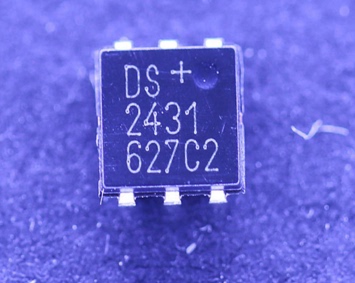 MAXIM原装正品 DS2431P+T TSOC-6 芯片 EEPROM 1-Kbit 一线接口