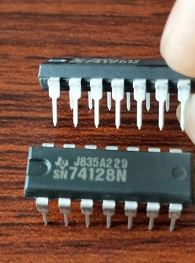 SN74128N DIP-14 线路驱动器IC芯片 原装正品现货 NOR4门元件