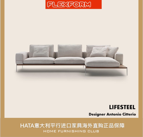 Flexform沙发意大利进口模块