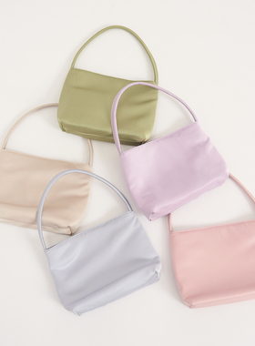 TANSSHOP缎面手提包 多色可搭配同色伴娘裙 磁吸扣日常可用小包包