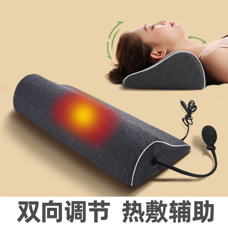 경추베개수리 수면특수 척추환자지지 척추교정 수면보조 원통형목베개 온열