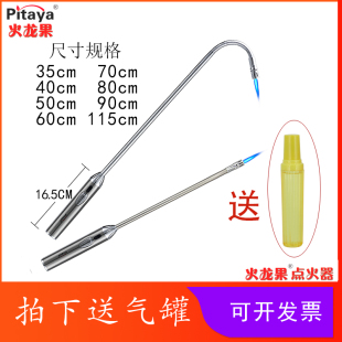 火龙果点火器电子厨房点火枪 加长打火机煤气灶金属打火器促销