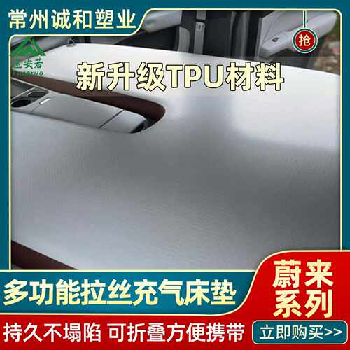 第三代蔚来ES8专用TPU拉丝车载充气床垫前后排自驾游露营午休睡垫
