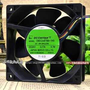 伺服SERVO CNDC24B7SM-049 24V 0.17A 4.1W 散热风扇12CM 12038