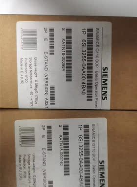 6SL3255-0VA00-4BA0西门子V20系列变频器附件原装现货