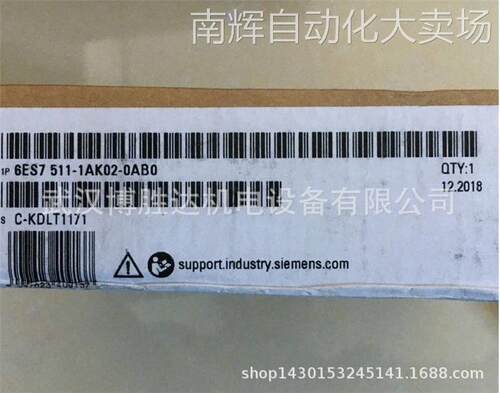 6ES7511-1AK02-0AB0 PLC CPU1511-1PN 6ES75111AK020AB0