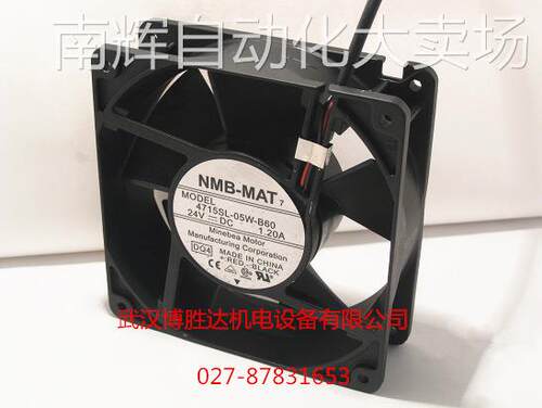 4715SL-05W-B60-D00 原装美培亚NMB变频器风扇24V 1.20A 12038