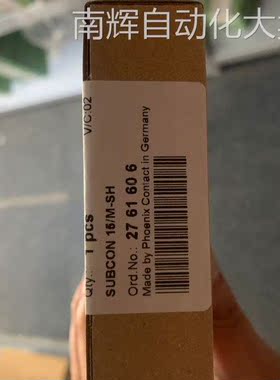 菲尼克斯D-SUB总线SUBCON 15/M-SH 2761606 15位针式连接器