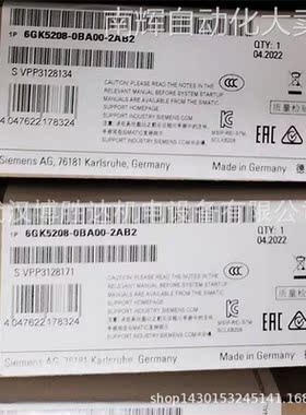 6GK5208-0BA00-2AB2 XB208电气交换机模块 6GK52080BA002AB2