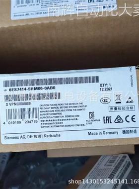 6ES7414-5HM06-0AB0 S7-400CPU模块 CPU414-5H 6ES74145HM060AB0