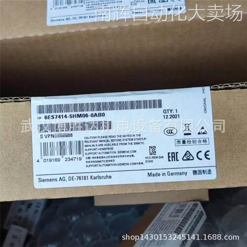 6ES7414-5HM06-0AB0 S7-400CPU模块 CPU414-5H 6ES74145HM060AB0
