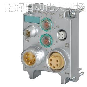 西门子 6ES7194-3AA00-0BA0 ET200eco 接线板2个 M12，2个7/8