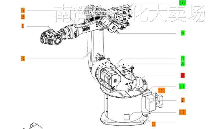 kr16-2 库卡00-115-926 Drehstrom-Servomotor D0/1FK7060