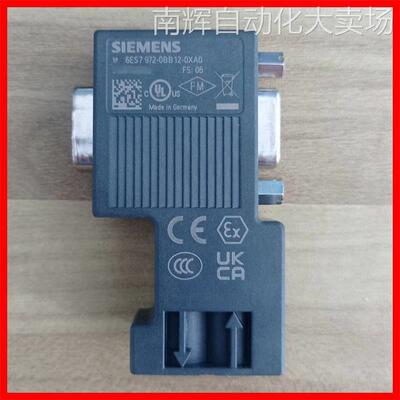 西门子6ES7972-0BA12-0XA0连接器6ES79720BA120XA0连接头接头