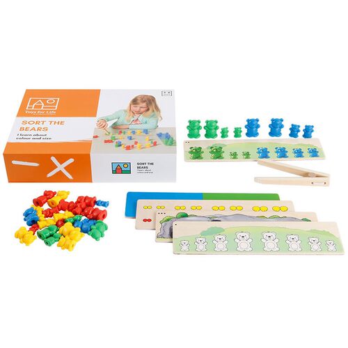 Toysforlife小熊排队益智游戏
