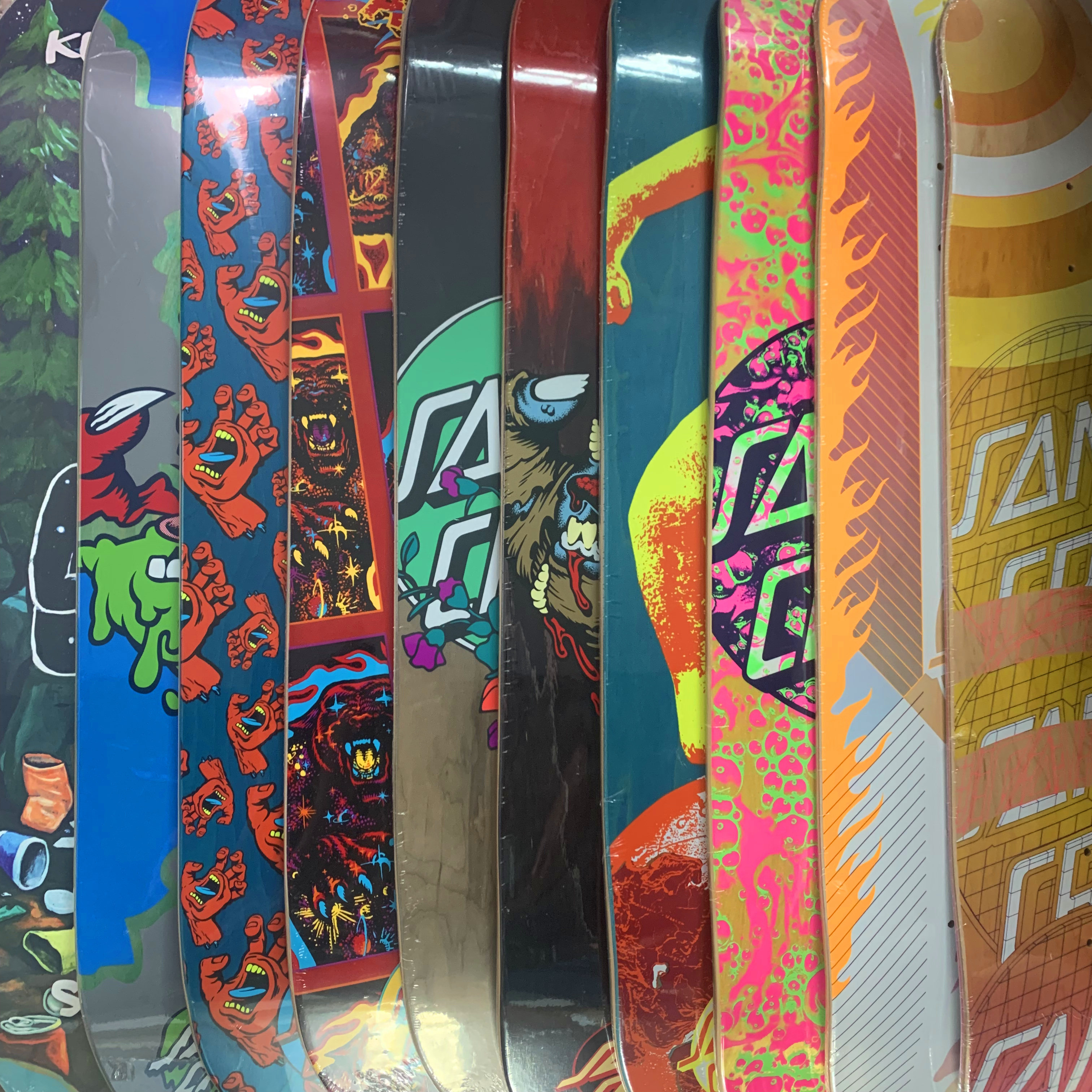 美国进口santa cruz/creature双翘vx系列滑板技巧单板面80/8.25