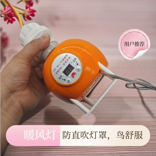 暖风灯防直吹灯罩鸟用品放直吹鹦鹉保温加热器罩