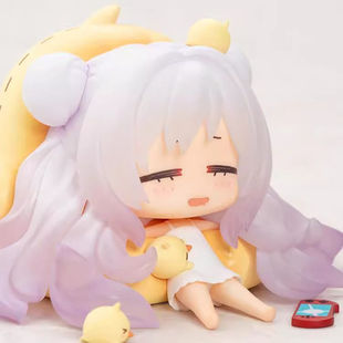 游戏周边模型时间Q版恶毒号手办可爱懒小不点模型美少女桌面摆件