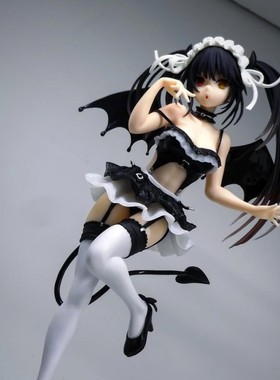 约会大作战时崎狂三紫色小恶魔精灵美少女二次元网红手办模型