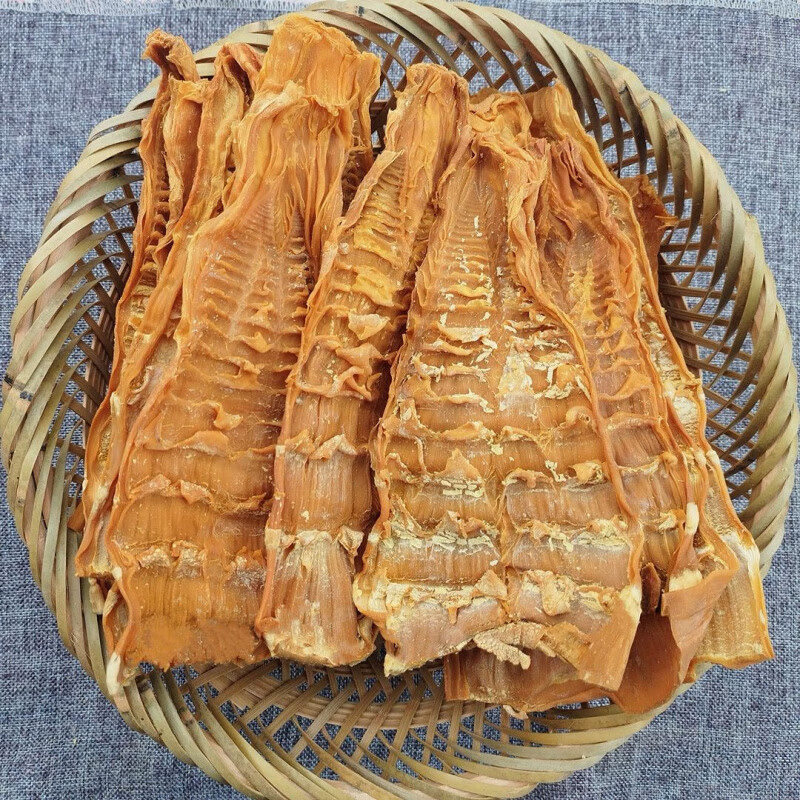 广西桂林农家自制绿色野生黄竹笋干嫩笋尖笋片甜竹笋干