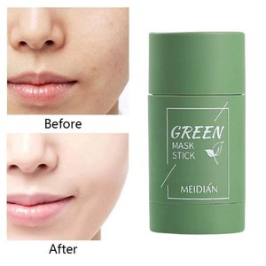 Mengsiqi Green Tea Cleansing Mask Purifying Clay Oil绿茶面膜
