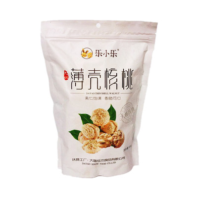 【乐小乐】坚果炒货大姚薄壳核桃500g/袋 大姚核桃袋装