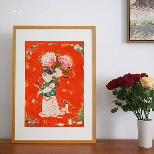 一二山小小平安新中式风装饰画