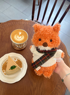 Jellycat小短腿衣服小兔小狗狐狸衣服little系列娃衣围巾眼镜配饰