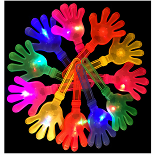 大号演唱会拍手器鼓掌拍拍手小手掌巴掌发光活动用品助威道具批