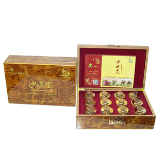 方泉沙漠茶礼盒300g/12罐白刺果炮制甘肃非遗老幼传统食疗2发3