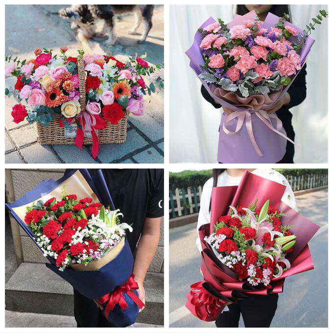 玫瑰百合向日葵康乃馨鲜花江西赣州市龙南定南全南宁都县同城速递