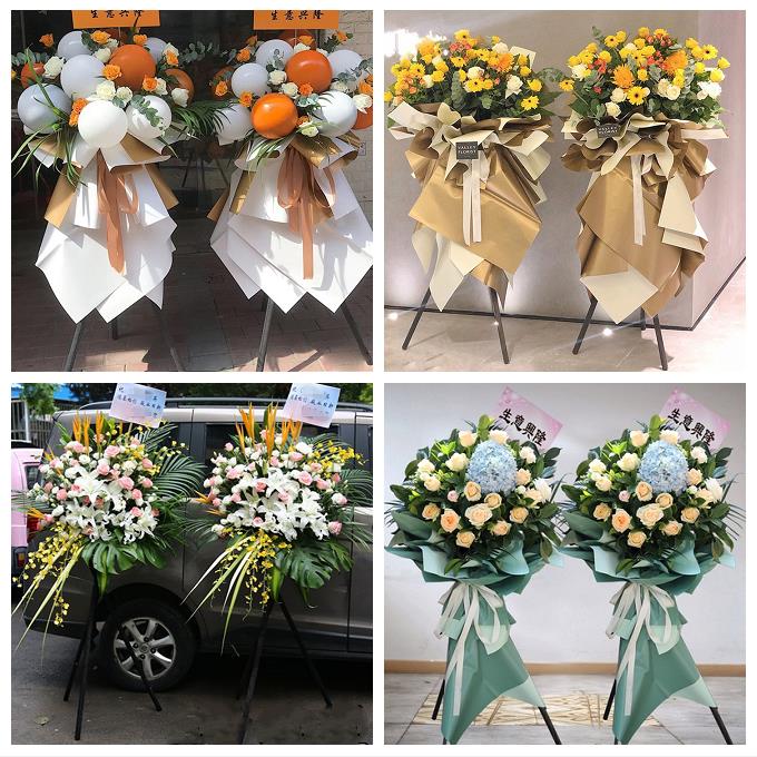 送丽江市古城区玉龙县永胜县同城花店送朋友公司鲜花大麦开业花篮