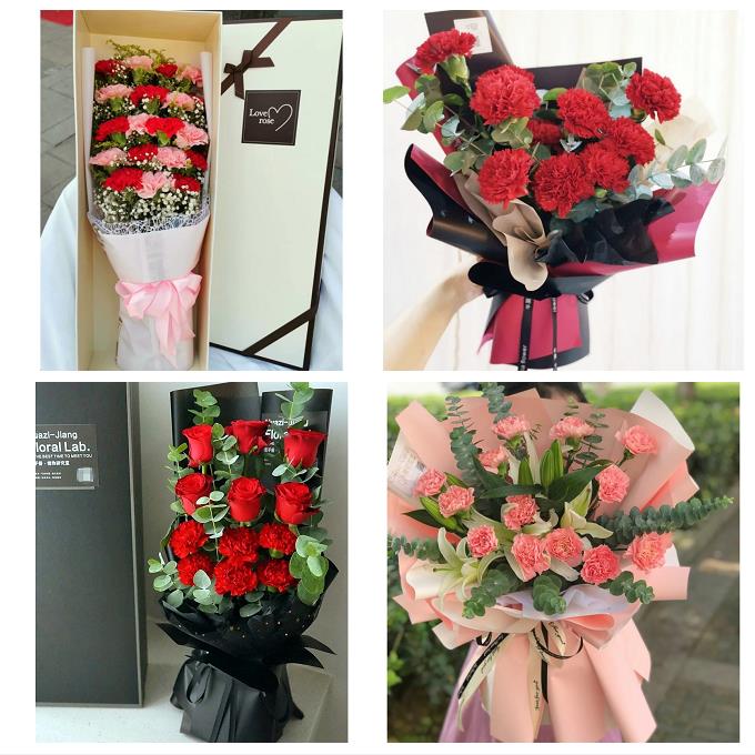 康乃馨向日葵送长辈生日江西抚州市宜黄金溪资溪广昌县同城鲜花店